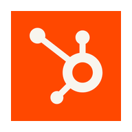 Logo de HubSpot, ferramenta da seleção de IAs mais utilizadas