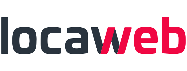 Logo oficial da Locaweb
