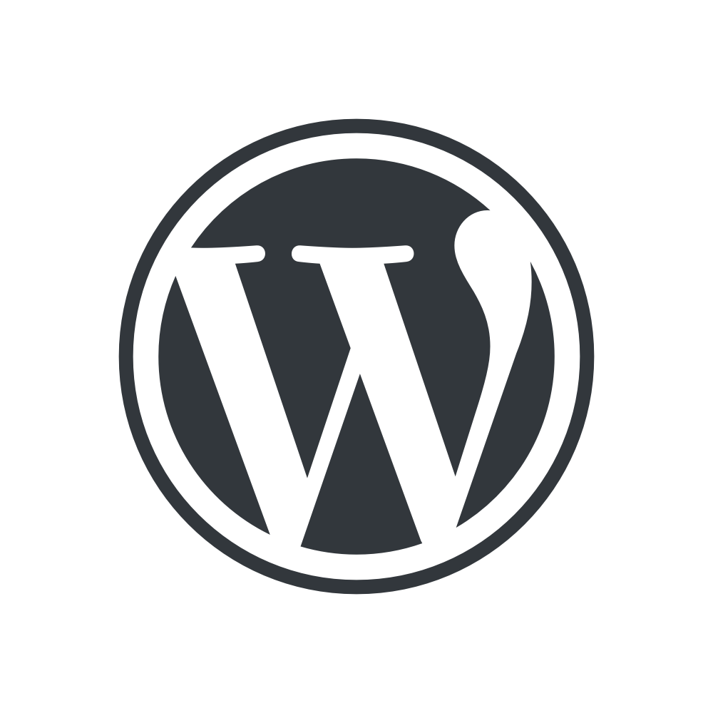 Logo oficial do WordPress